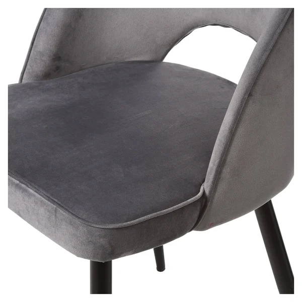 Depot Chaise En Velours Rafael