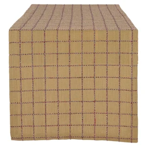Depot Chemin De Table Applied Check^ Linge De Table