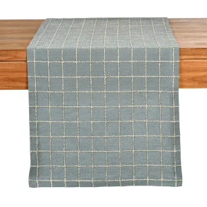 Depot Chemin De Table Applied Check^ Linge De Table
