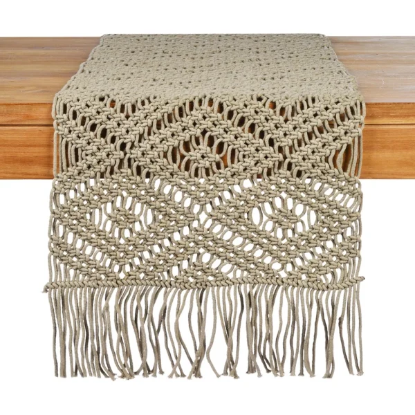 Depot Chemin De Table En Macrame