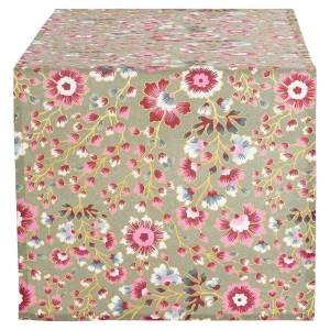 Depot Chemin De Table Flower^ Linge De Table