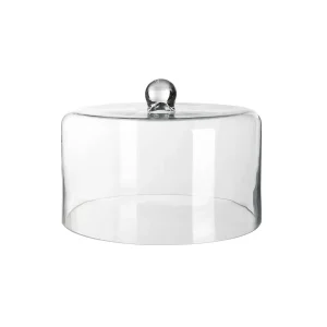 Depot Cloche En Verre Avec Plateau De Service En Ardoise