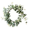 Depot Couronne Artificielle Eucalyptus