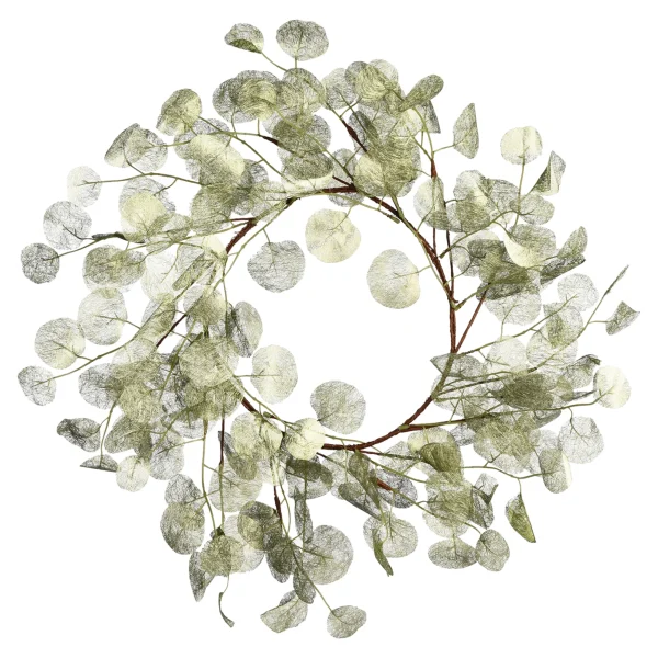 Depot Couronne Artificielle Eucalyptus^ Couronnes De L'Avent