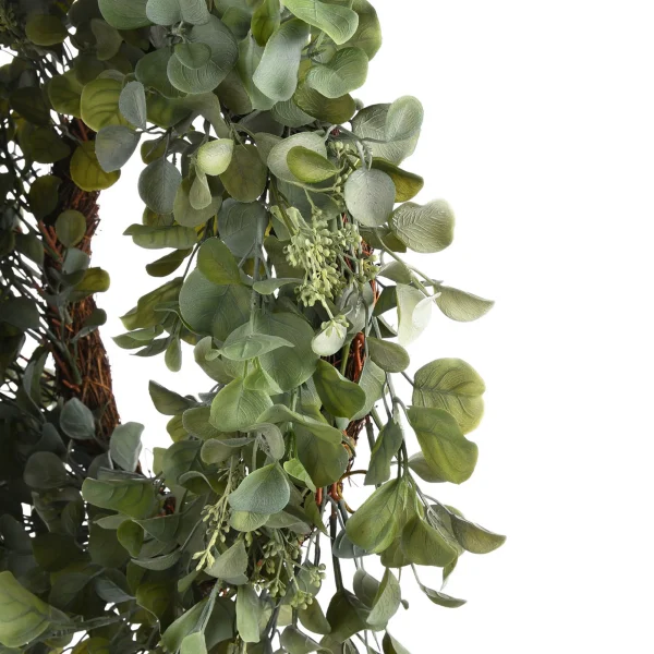 Depot Couronne Artificielle Eucalyptus^ Couronnes De L'Avent