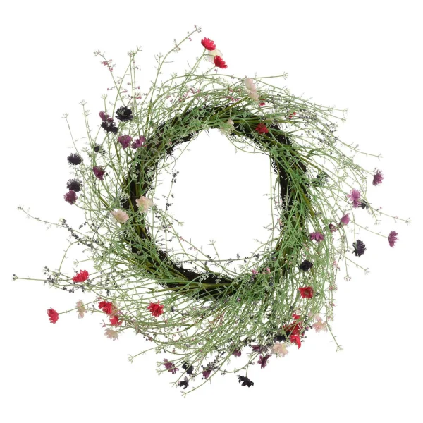 Depot Couronne Artificielle Fleur Des Pres