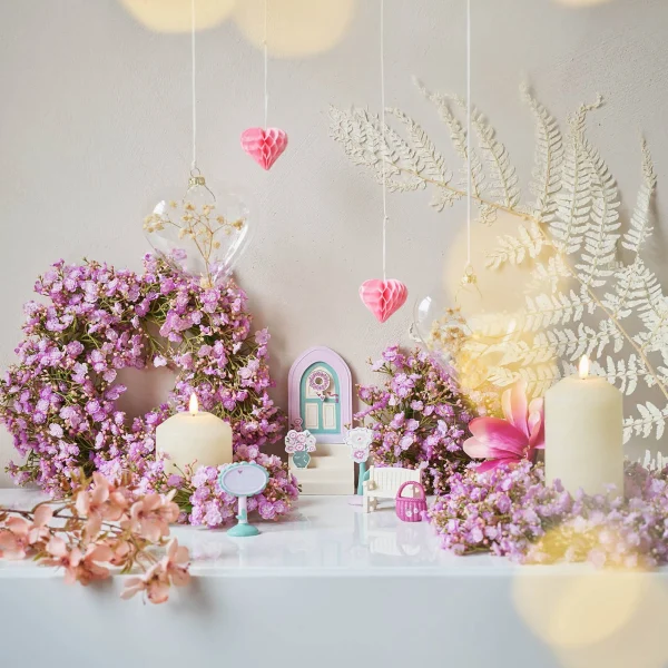 Depot Couronne Artificielle Gypsophile