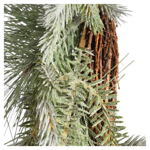 Depot Couronne Artificielle Melange De Sapins^ Couronnes De L'Avent