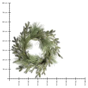 Depot Couronne Artificielle Melange De Sapins^ Couronnes De L'Avent