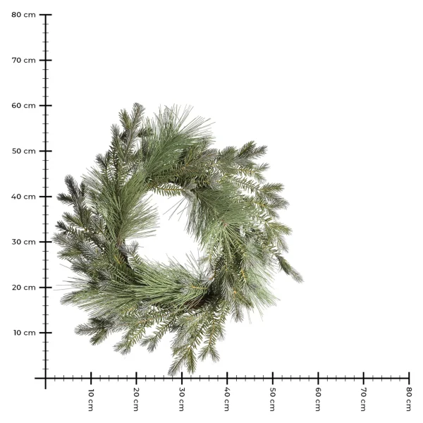 Depot Couronne Artificielle Melange De Sapins^ Couronnes De L'Avent