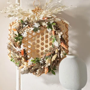 Depot Couronne De Fleurs Sechees Estelle^ Couronnes