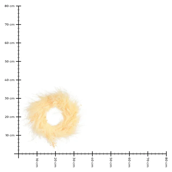 Depot Couronne De Fleurs Sechees Fluffy^ Couronnes