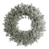Depot Couronne De Sapin Artificielle Frosty, Enneigee^ Couronnes De L'Avent