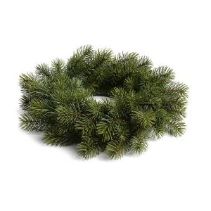 Depot Couronne De Sapin Artificielle, Enneigee^ Couronnes De L'Avent