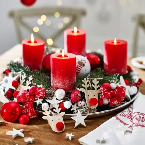 Depot Couronne De Sapin Artificielle, Enneigee^ Couronnes De L'Avent