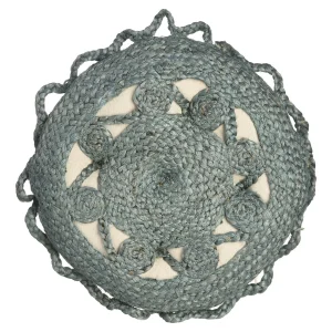 Depot Coussin En Jute Flower