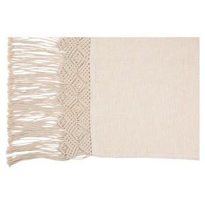 Depot Couverture En Macrame Border^ Couvertures, Peaux & Plus