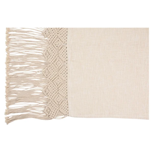 Depot Couverture En Macrame Border^ Couvertures, Peaux & Plus