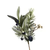 Depot Cueillette De Fleurs Artificielles Oliveberry^ Décoration De La Couronne De L'Avent