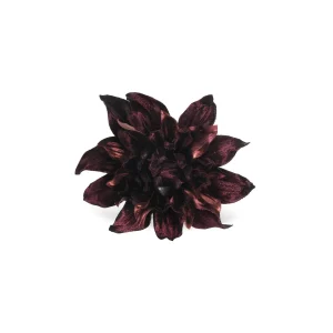 Depot Dahlia Artificiel Sur Clip^ Décoration De La Couronne De L'Avent