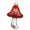 Depot Décorations D'Arbre En Verre Champignon Folklore^ Pendentifs & Clips