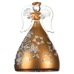 Depot Décorations D'Arbre En Verre Ange Noble^ Pendentifs & Clips