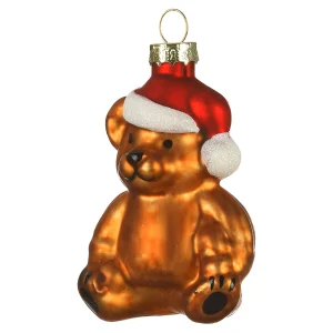 Depot Décorations D'Arbre En Verre Teddy^ Boules & Pointes D'Arbres