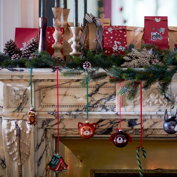 Depot Décorations D'Arbre En Verre Teddy^ Boules & Pointes D'Arbres
