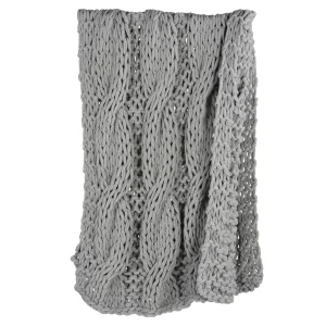 Depot Decke Knitted Braid Ca. 130X150Cm^ Couvertures, Peaux & Plus