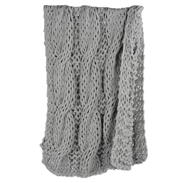 Depot Decke Knitted Braid Ca. 130X150Cm^ Couvertures, Peaux & Plus