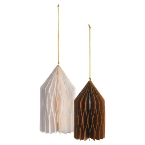 Depot Deko-Anhanger-Set Papierhaus^ Objets De Décoration