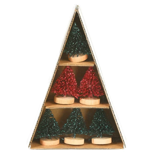 Depot Deko-Objekt-Set Minibaum, Beglimmert^ Objets De Décoration
