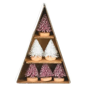 Depot Deko-Objekt-Set Minibaum, Beglimmert^ Objets De Décoration