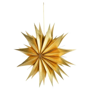Depot Deko-Papierstern Falz^ Pendentifs & Clips