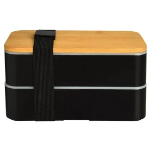 Depot Double Boite A Lunch Avec Couverts Reutilisables