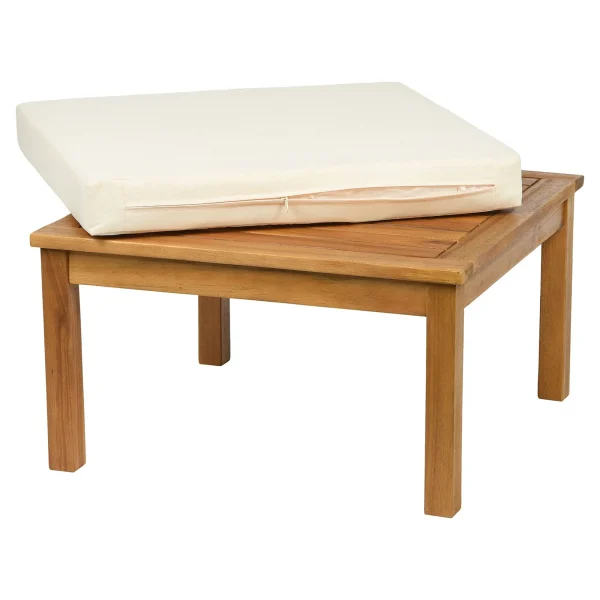 Depot Element De Tabouret D'Exterieur Emil En Acacia, Modulaire