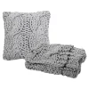 Depot Ensemble Tricot-Calin Braid^ Couvertures, Peaux & Plus