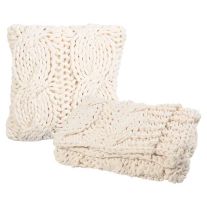 Depot Ensemble Tricot-Calin Braid^ Couvertures, Peaux & Plus
