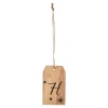 Depot Etiquette Cadeau Monogramme^ Décoration De La Couronne De L'Avent