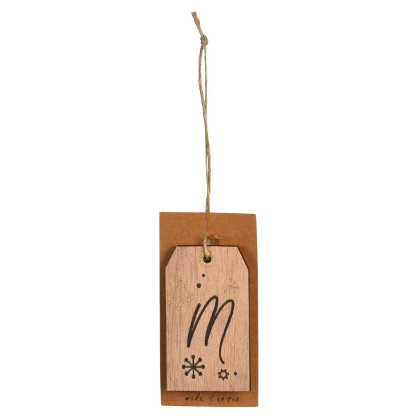 Depot Etiquette Cadeau Monogramme^ Décoration De La Couronne De L'Avent