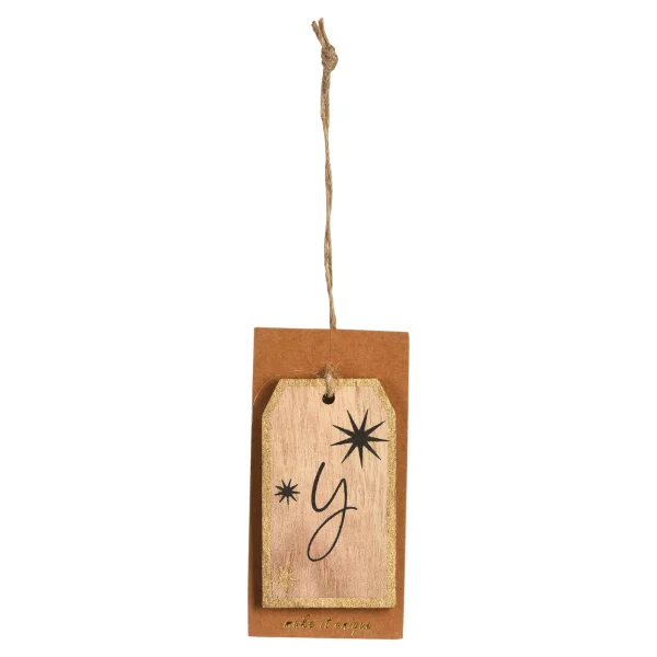 Depot Etiquette Cadeau Monogramme^ Décoration De La Couronne De L'Avent