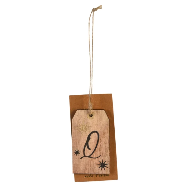 Depot Etiquette Cadeau Monogramme^ Décoration De La Couronne De L'Avent