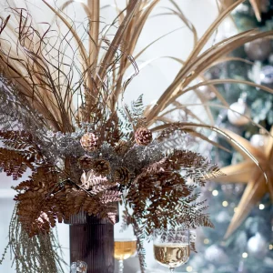 Depot Fagot D'Herbe Seche Metallique^ Fleurs