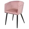 Depot Fauteuil En Velours Anabell