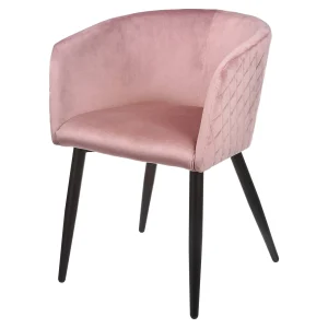 Depot Fauteuil En Velours Anabell