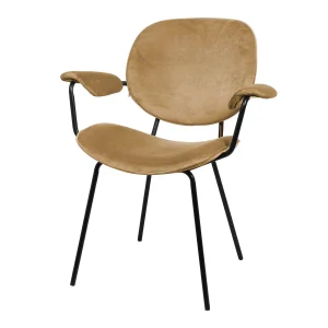 Depot Fauteuil En Velours Gunni