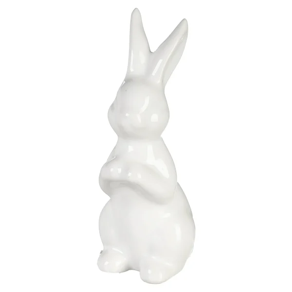 Depot Figurine Décorative Lapin Avec Oeuf