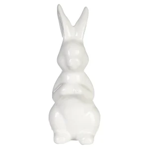 Depot Figurine Décorative Lapin Avec Oeuf