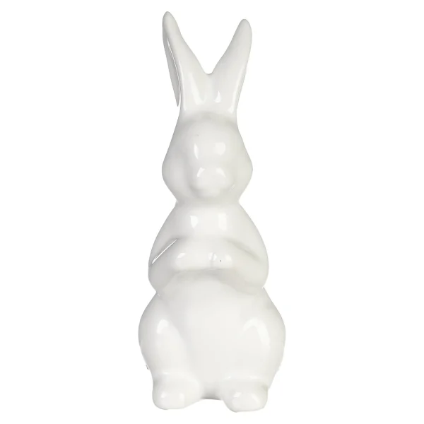 Depot Figurine Décorative Lapin Avec Oeuf