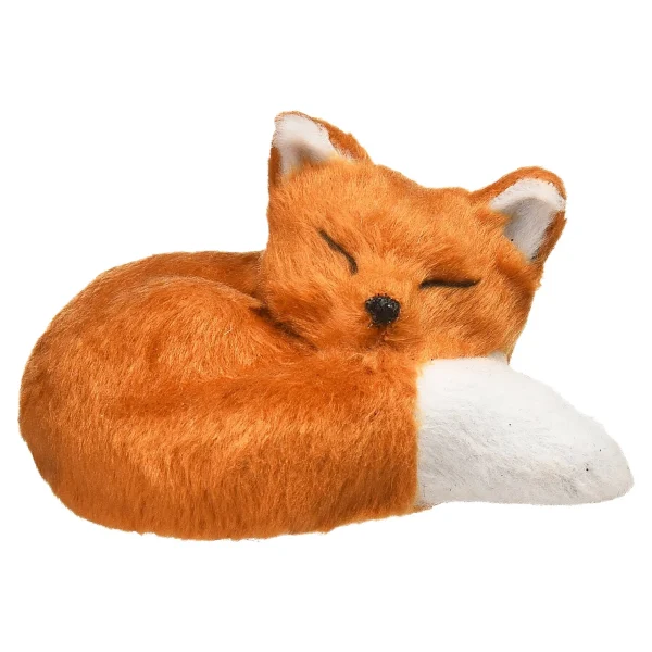 Depot Figurine Deco Renard Couche